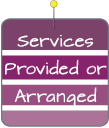 Services Provided or Arranged
